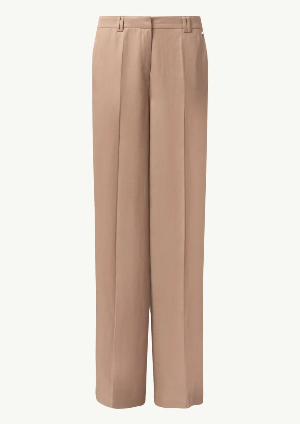 Wide-Leg-Hose aus Leinenmix-Comma Hot