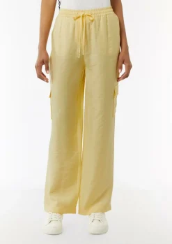 Wide-Leg-Hose mit Cargotaschen-Comma Hot