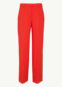 Wide Leg Hose mit Hakenverschluss und Eingrifftaschen-Comma Discount