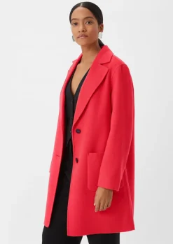 Wollmantel im Loose Fit-Comma Online