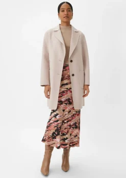 Wollmantel im Loose Fit-Comma Sale
